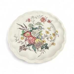 Vintage Copeland Spode England Gainsborough Floral Dinner Plates 10.5 3x PRIVATE